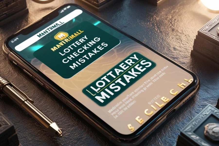 lottery checking mistakes